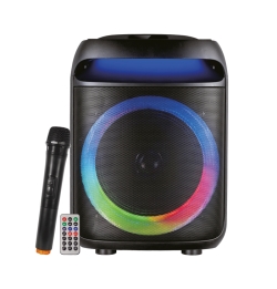 Karma CASSA AUDIO DIFFUSORE AMPLIFICATO SONETRA CON RADIOMICROFONO - WOOFER 8"